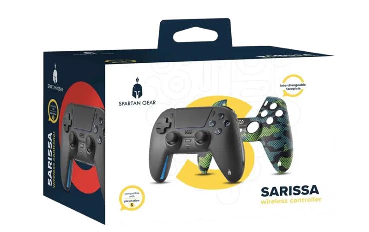 Spartan Gear Sarissa Wireless Controller, PC/PS4/PS5/Nintendo Switch -peliohjain