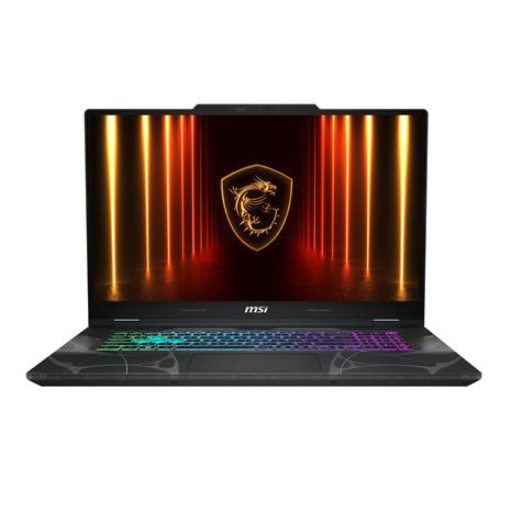 MSI Cyborg 17 B2RWFKG-025NL Intel Core 7 240H Laptop 43.9 cm (17.3") Full HD 16 GB DDR5-SDRAM 512 GB SSD NVIDIA GeForce RTX 5060 Wi-Fi 6E (802.11ax) Windows 11 Home Black