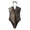 SOFIE SCHNOOR Chellesw Swimsuit - LIGHT BROWN LEOPARD - S – kuva 1