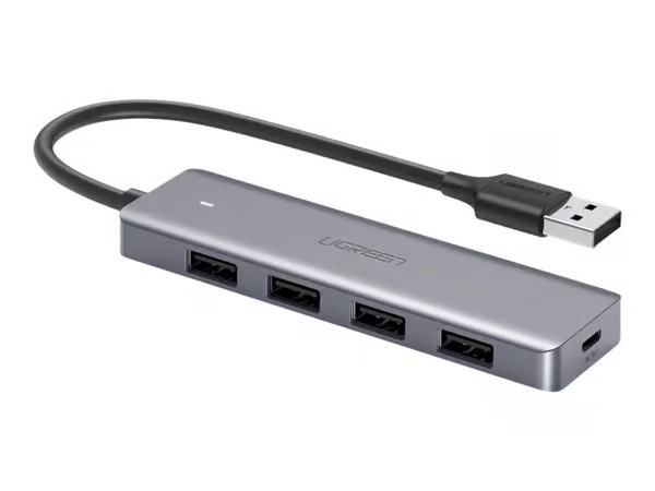 Ugreen 50985 interface hub USB 3.2 Gen 1 (3.1 Gen 1) Type-A 5000 Mbit/s Silver