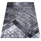 Moderni harmaa marmorikuvioinen matto 160x220 cm, liukumaton