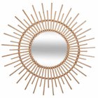 Atmosphera Soleil -peili, 76 cm, hiekanvärinen