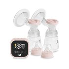 Kaksoissähkökäyttöinen rintapumppu Lorelli Eva Pink, mukava, tehokas