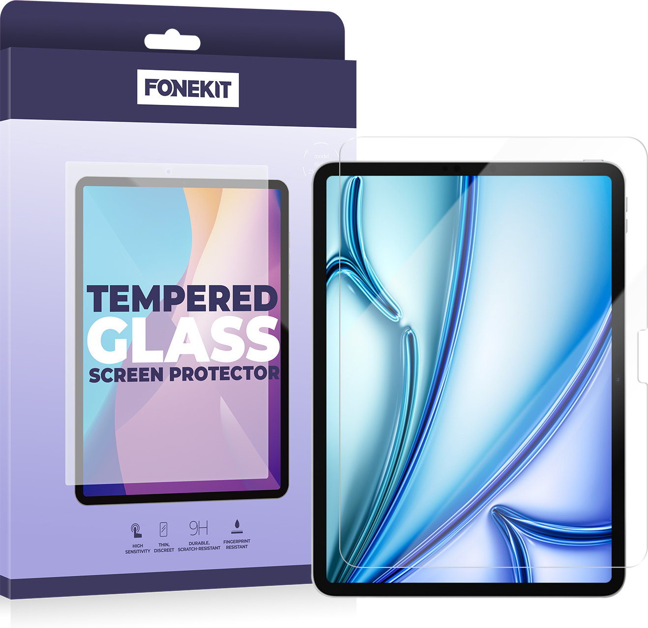 FoneKit-panssarilasi, Apple iPad Air 11" M4 2026/M3 2025/M2 2024