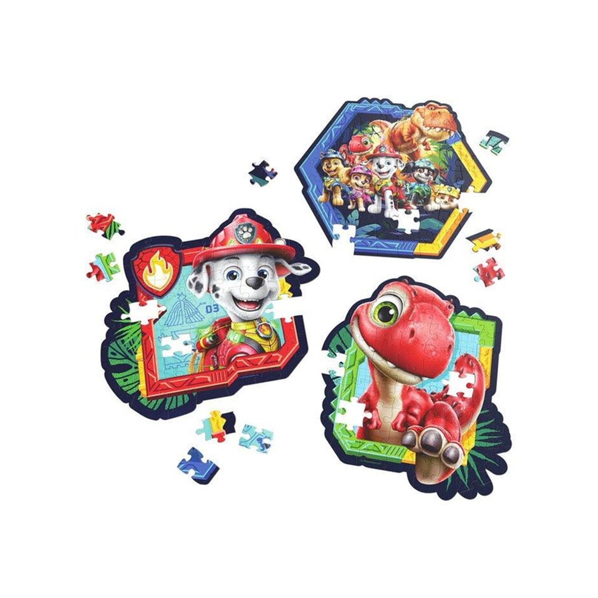 Paw Patrol Movie 3 - 3 Signature Puzzles