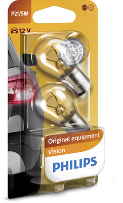 PHILIPS P21/5W 12V polttimopari – kuva 3/3