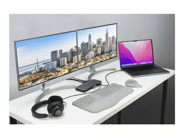 Kensington SD5760T Thunderbolt 4 Dual 4K Docking Station 96W PD – kuva 5/6