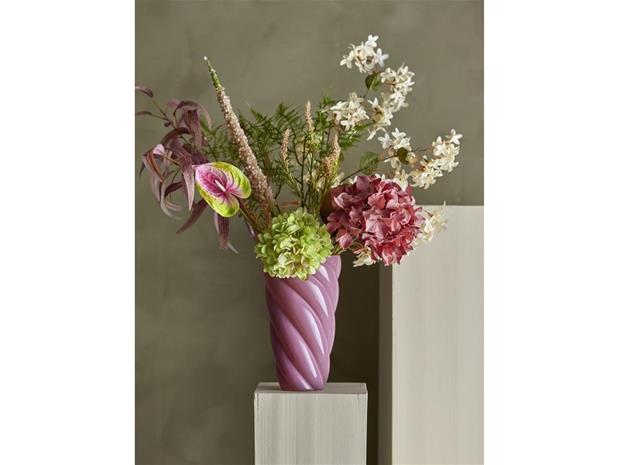 Bloomingville Hydrangea Stem - Red - H65CM