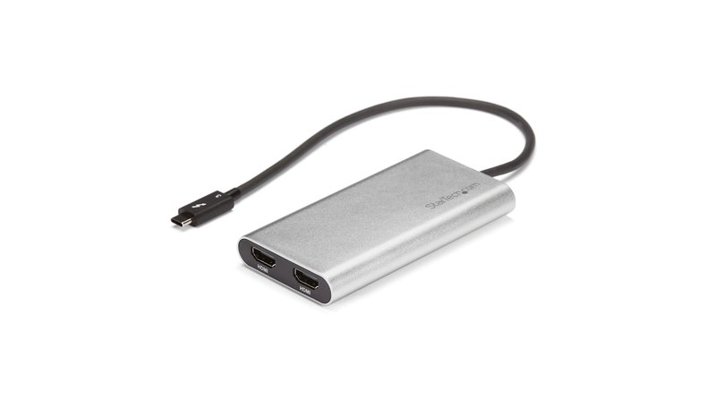 StarTech.com Thunderbolt 3 Dual HDMI Adapter - 4K 60Hz - Hopea