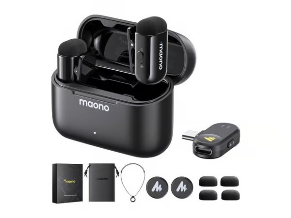 Maono WM622 PC2 Wireless Lavalier Microphone