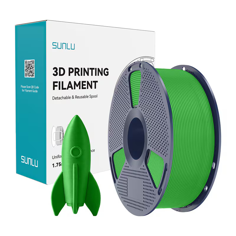 Filamentti Sunlu PLA High-Speed Zielony