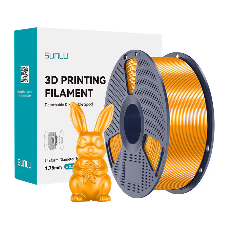 Sunlu PLA+ silkkifilamentti (messinki)