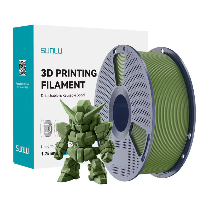 Sunlu PLA+ 2.0 filamentti (Olive)