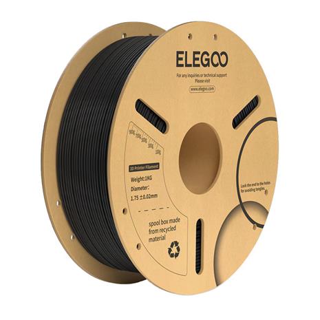 ELEGOO PLA+ filamentti (musta)