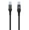 FIXED LED Charging Display USB-C/C 100W cable 1.2m - Black – kuva 6