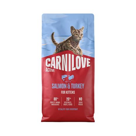 Carnilove Active Cat Salmon & Turkey for Kittens 2kg