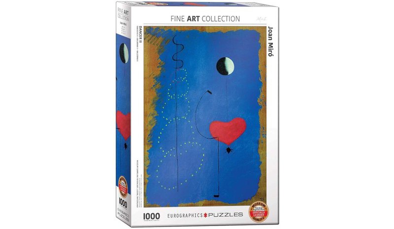 Puzzle dance Ii Joan Miro, 1000 yksityiskohtaa – kuva 1/1