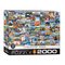 Eurographics Globetter World 2000 -yksityiskohdat Palapeli – kuva 1