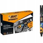 Bic Intensity akryylimerkit, valkoinen, 12 kpl, vedenpitävä
