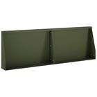 vidaXL Pato 2 kpl 60 x 12 x 40 cm Teräs Oliivinvihreä