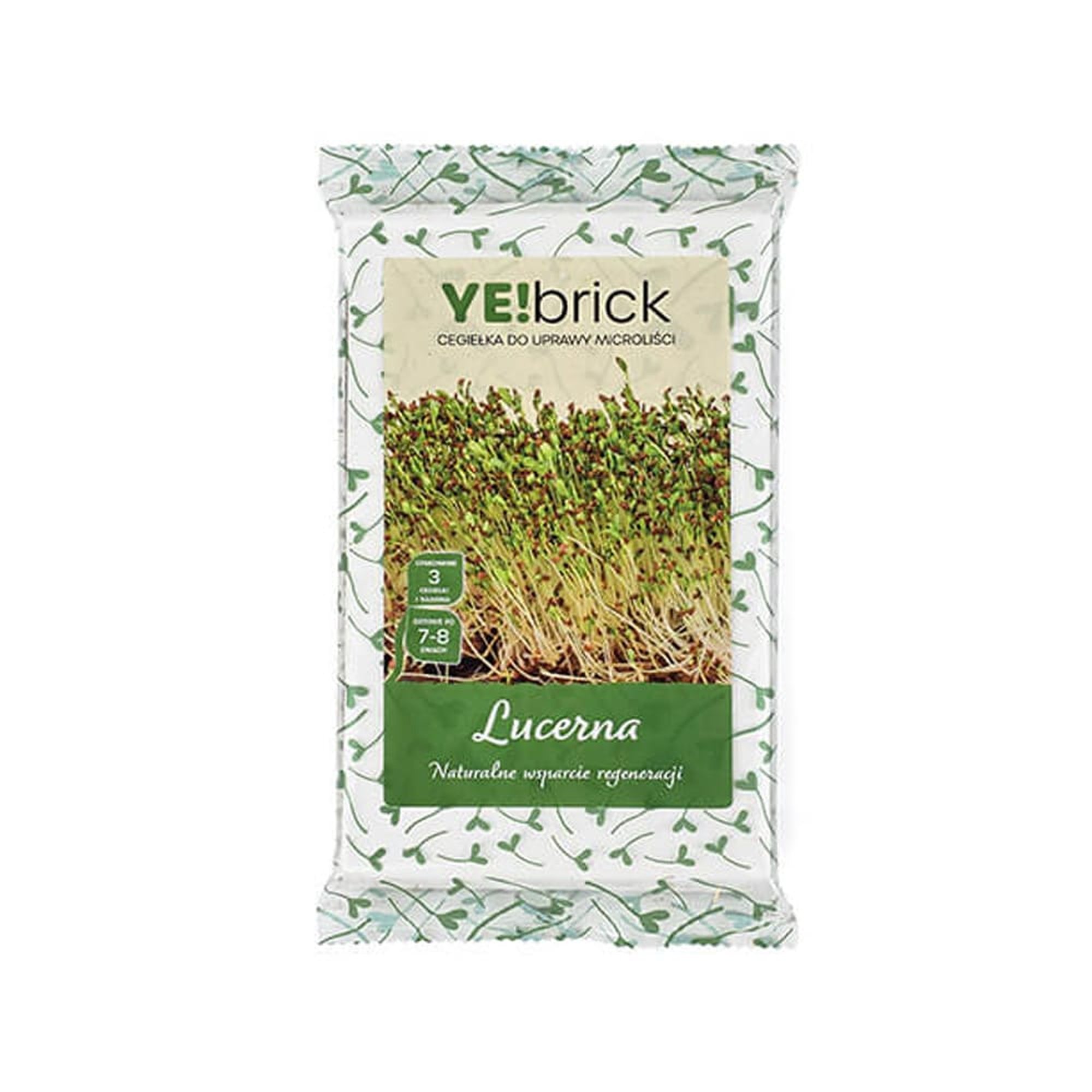 YE!brick mikro vihreä siemenmatto AlfaAlfa / sinimailanen mikro vihreä