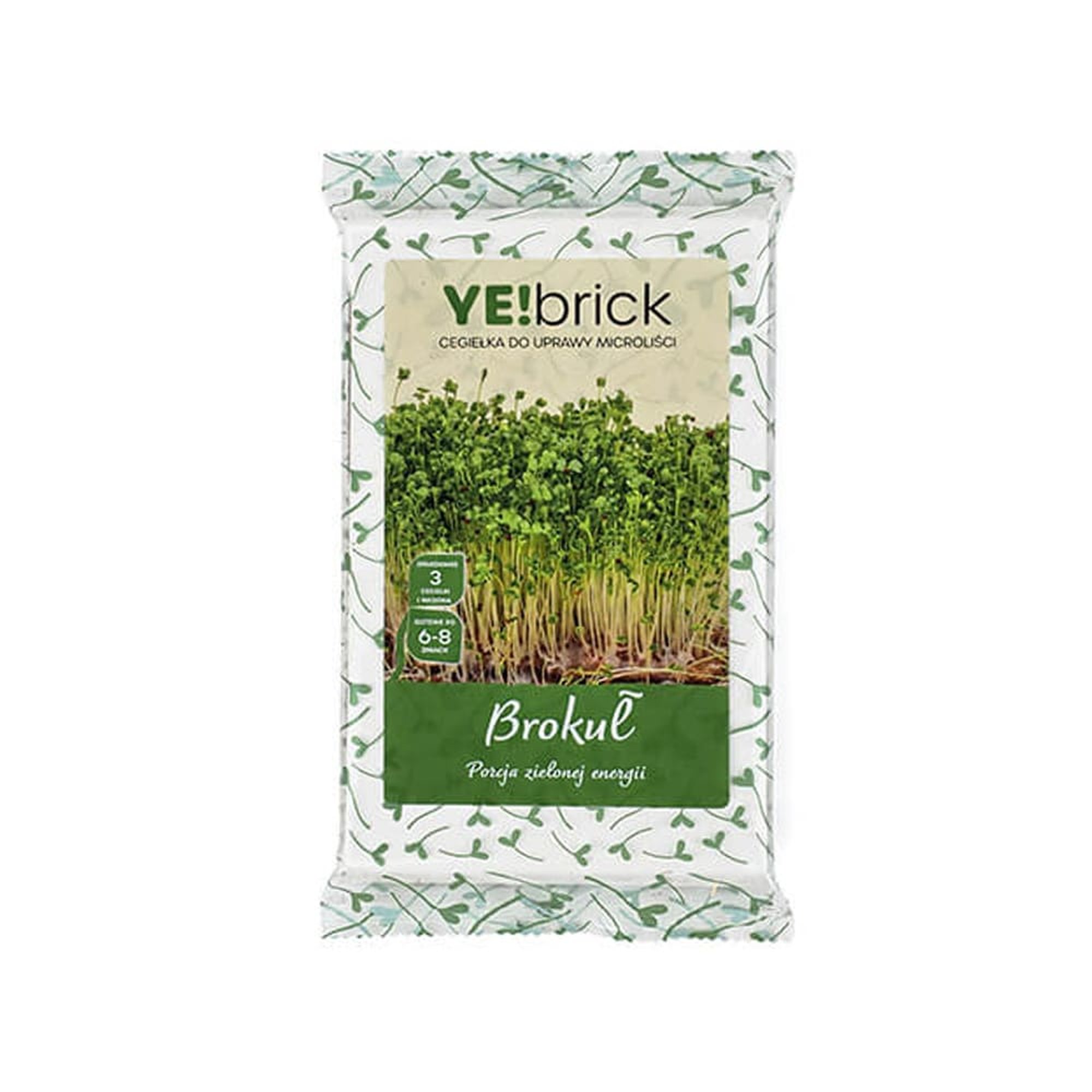 YE!brick mikrovihreä siemenmatto Parsakaali / parsakaali mikrovihreä