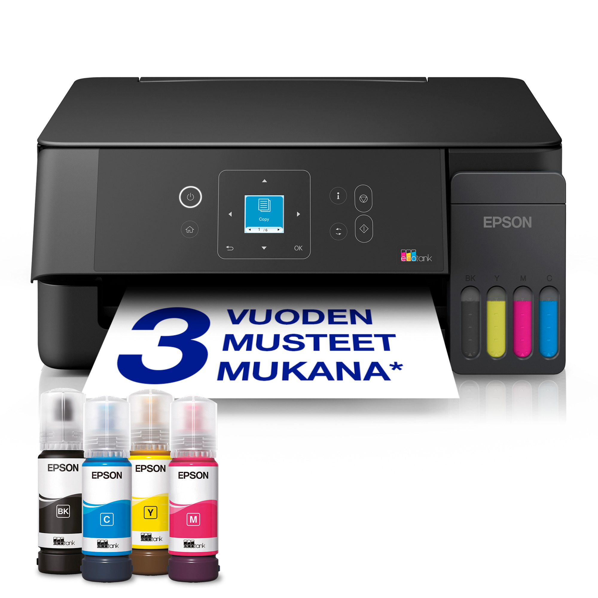 Epson EcoTank ET-2920 mustesuihkumonitoimitulostin