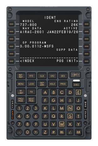 Moza Racing MB7F Flight Computer Display, PC -lentosimulaattoritarvike