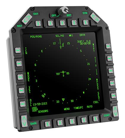 Moza Racing AMPCD Display Panel, PC -lentosimulaattoritarvike