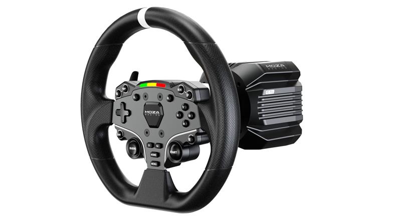 Moza Racing R5 Pro Racing Simulator Bundle, PC -rattipoljinsetti – kuva 6/8