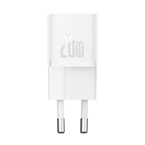 Baseus Mini wall charger GaN5 20W (white)