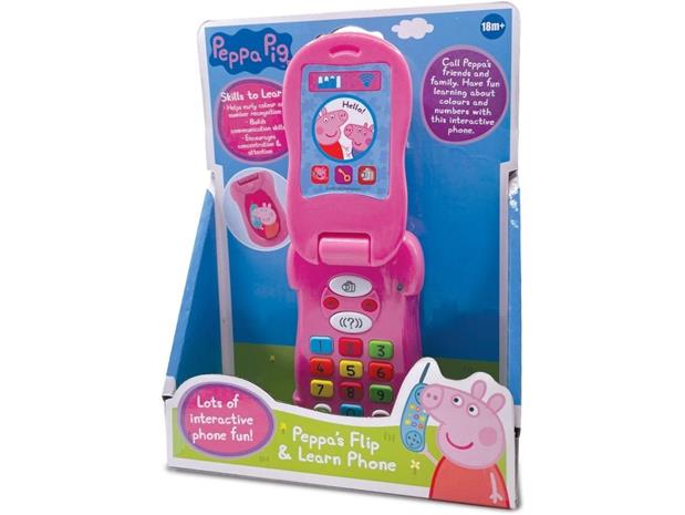 Peppa Pig - Flip Phone (DK/SE/NO/FI) (PP064L)