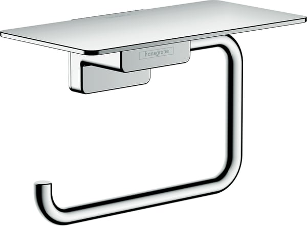 Hansgrohe addstoris roll holder with shelf chrome – kuva 5/5