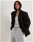 Vero Moda - Musta - Vmelma Ls Oversized Slit Blazer – kuva 2