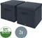 Leitz - Fabric Storage Box 2 Pieces - Grey – kuva 7