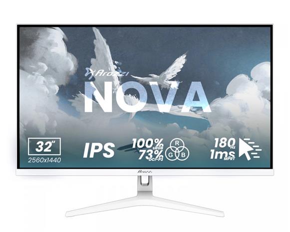 Arozzi Nova AZ-NO-32T2K180-WT (32"), näyttö