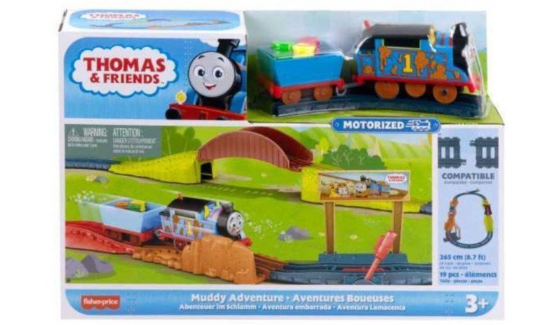 Tom and Friends Mud Trouble Train Set – kuva 1/1