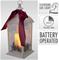 H&S 49 cm lyhty LED-valoilla – kuva 1