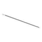 Lykken Casuals hopeinen ranneketju 19 cm