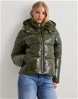 Nelly - Vihreä - Everyday Shiny Puffer Jacket