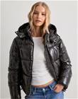 Nelly - Ruskea - Everyday Shiny Puffer Jacket