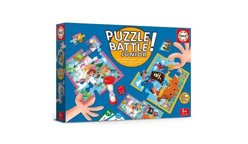 Educa Puzzle Battle Junior - Animals – kuva 1/2