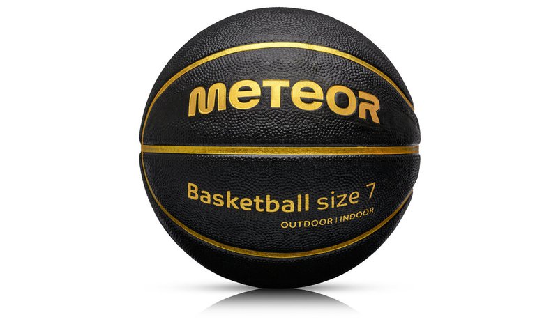 METEOR TRAINING BALL CELLULAR #7 musta/kulta – kuva 1/1