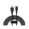 Baseus Pudding 100W USB-A - USB-C Cable 1.2m - Black – kuva 1