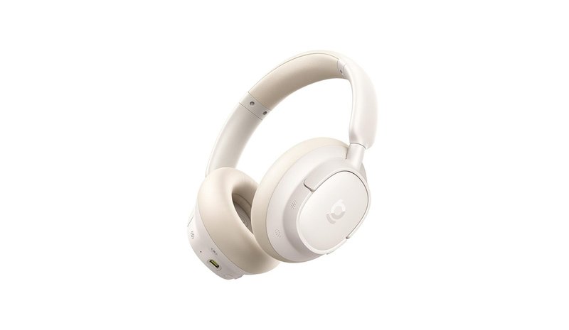Baseus Bass BH1 NC Lite Wireless Over-Ear Headphones with ANC - White – kuva 1/4