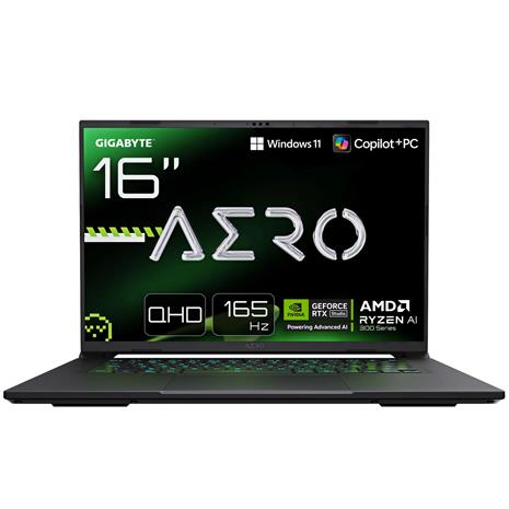 Gigabyte Aero X16 1VH93NEC94AH (Ryzen AI 7 350, 16 GB, 1 TB SSD, 16", Win 11), kannettava tietokone