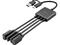 Sandberg USB-C/A to 2A+2C Splitter – kuva 2