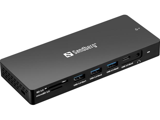 Sandberg USB-C 13-in-1 Docking Station Pro – kuva 5/7