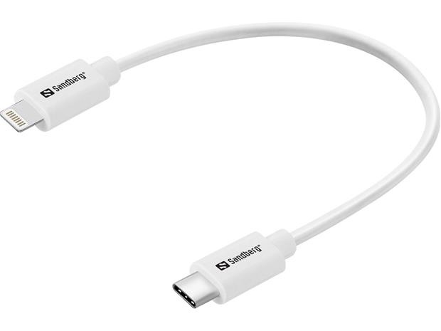 Sandberg USB-C PD to Lightning MFI - 0.2M