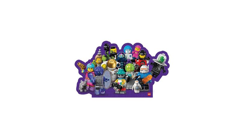 LEGO Minifigures Shape Collage 2 Puzzle 500 Pcs